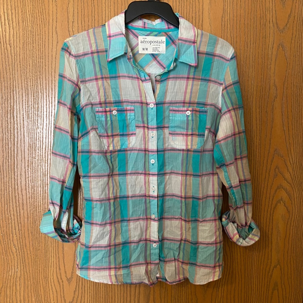 Aeropostale Flannel Women’s Medium